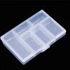 Transparent Coin Plastic Pill Case Jewelry Organizer Storage Box Candy cases