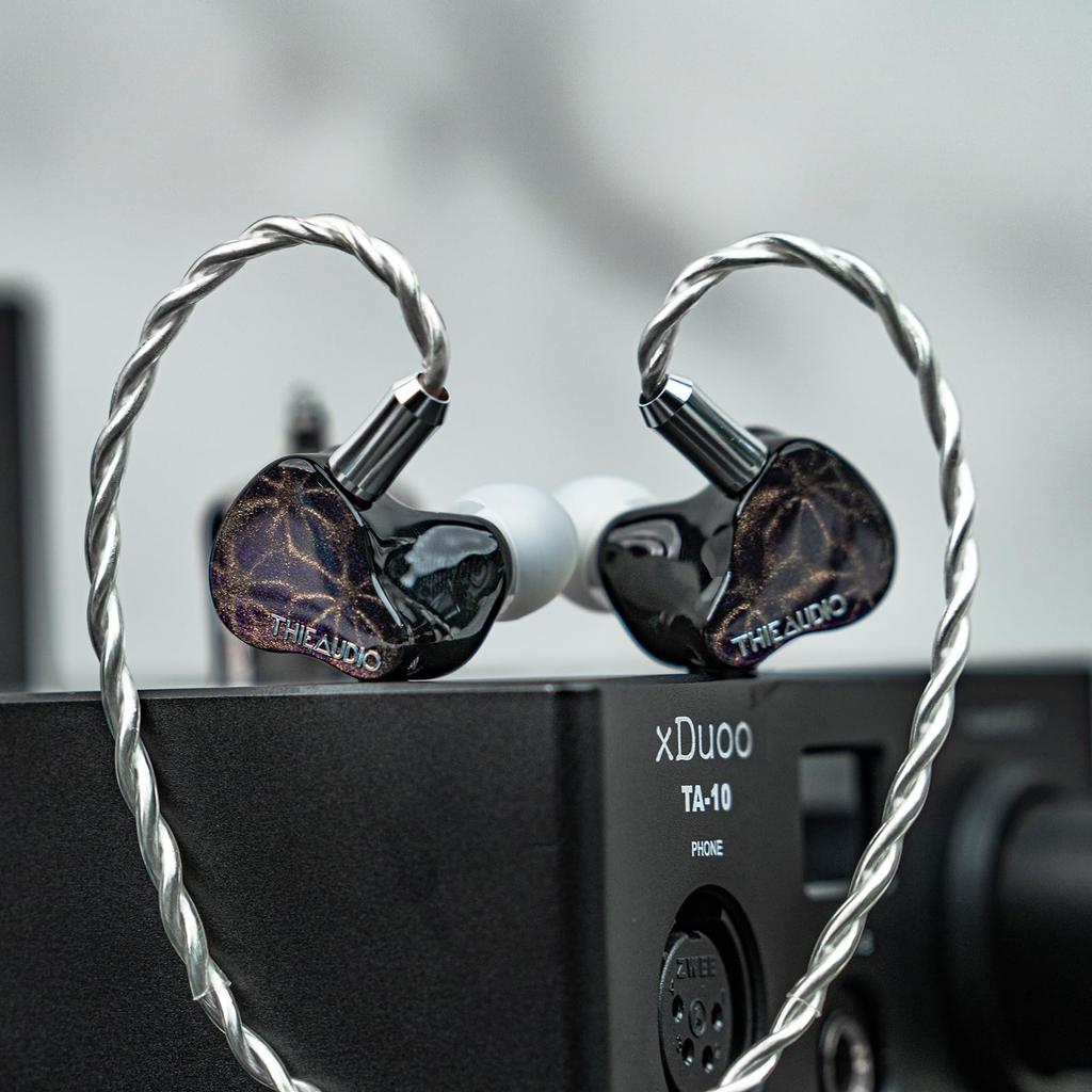 THIEAUDIO Hype 2 Hybrid Earphones Equipped with Drivers Recable Design Earphones Using Structure Headphones for Instrument 2BA+2DD High-end 4-way