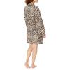 Hugo Womens/Ladies Leopard Print Kimono Dressing Gown