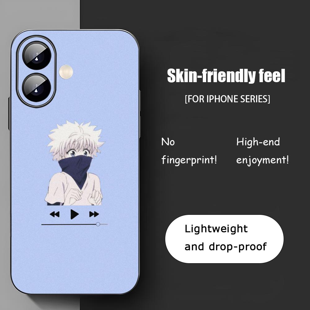White Hot K-KilluAS Zol-dy-ck Phone Case For iPhone 17 16 15 14 13 12 11 X XR XS 8 Plus Mini Pro Max Soft black Shockproof Cover
