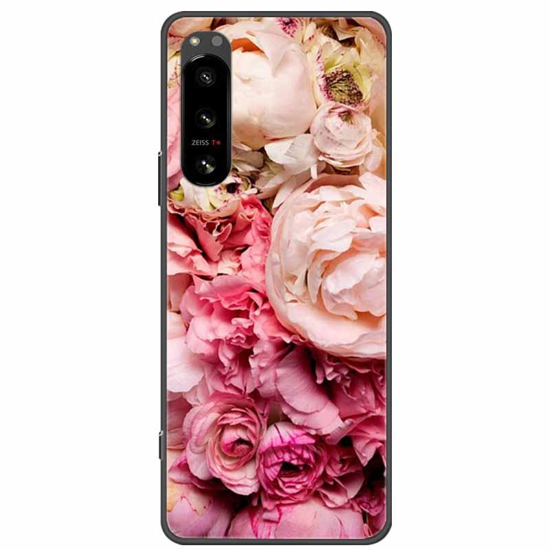 Чехол для Sony Xperia 5 III Мягкий ТПУ Милые Кошки Силиконовый Защитный Чехол для Sony Xperia 5 II Чехлы для Телефона Xperia5 Мультяшные Fundas