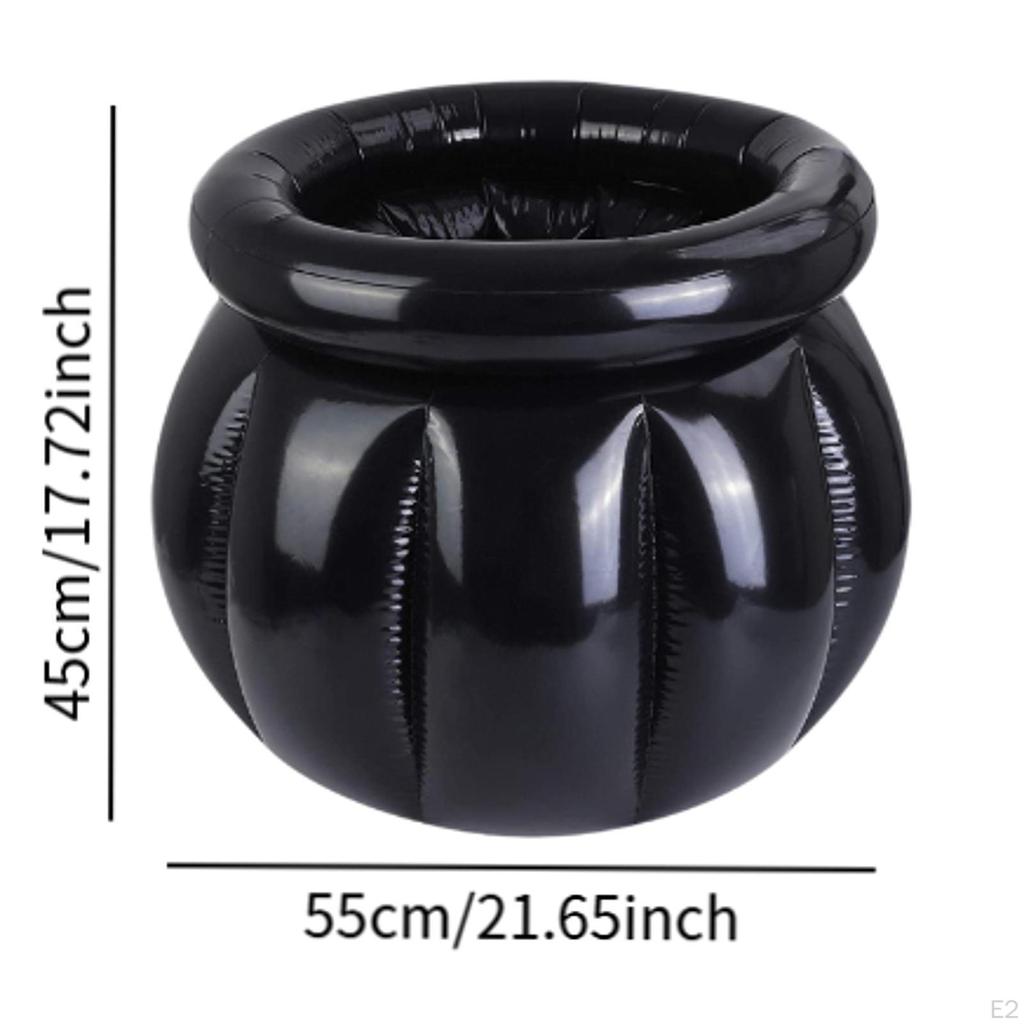 Halloween Inflatable Cooler Drink Containers Ornament Large Collectible Ice Bucket Holder for