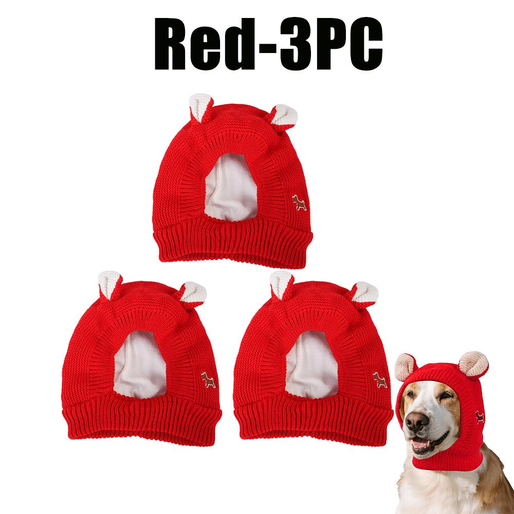 Winter Warm Christmas Dog Hat Cute Animal Costume Headdress for Large Breeds Labrador Golden Retriever Funny Pet Supplies