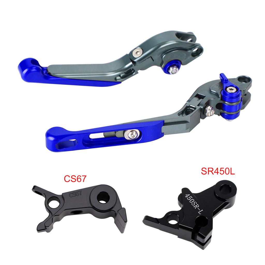 Adjustable Clutch Brake Lever fit for VOGE DS900X 900DSX 2024-2026 Blue