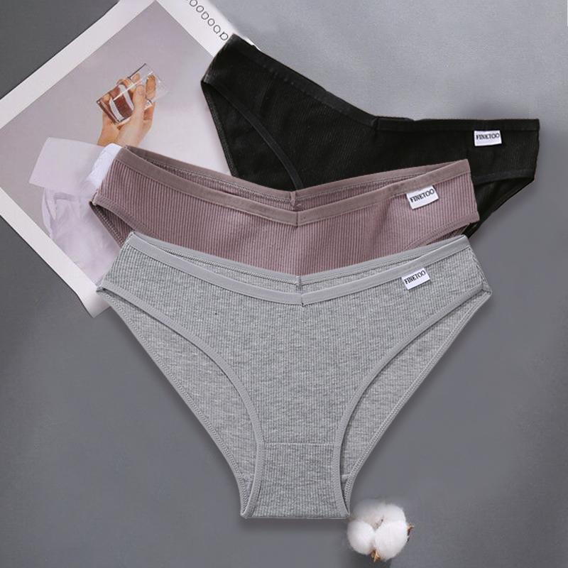 FINETOO 3 шт./компл. M-XXL женские сексуальные хлопковые трусики нижнее белье женские трусы женские трусы хлопковые трусики нижнее белье для девочек