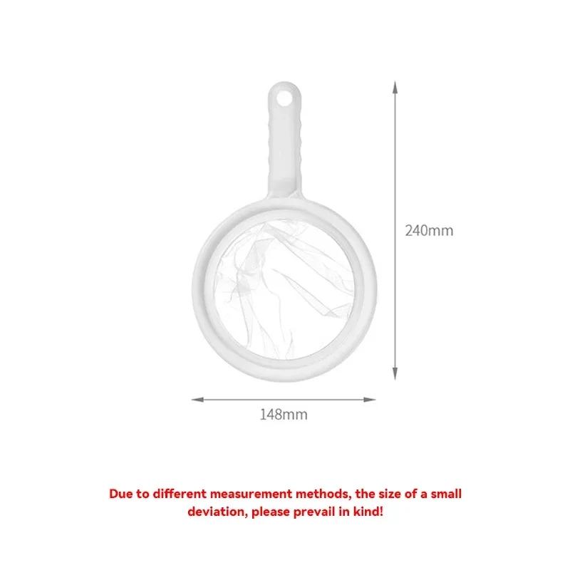 Нейлоновый ультратонкий фильтр сетка сито соевый сок кофе молоко пищевое сито ложка кухонные дуршлаги гаджеты фильтр 400 ячеек