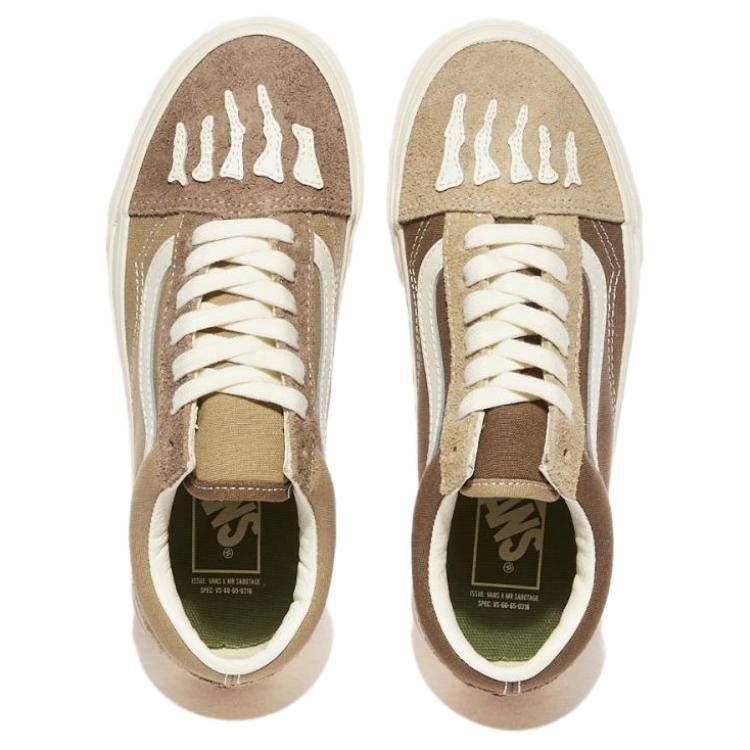 Vans X SBTG Old Skool 'Коричневый' Мужские VN000CT84MG