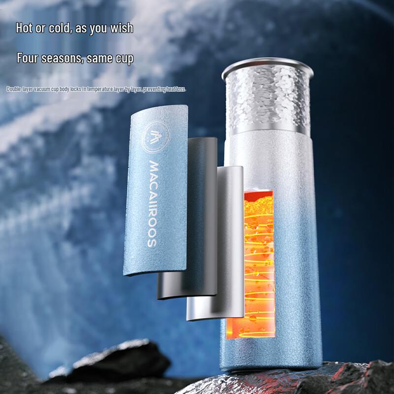 Macaiiroos Stainless Steel Vacuum Insulated Travel Mug
