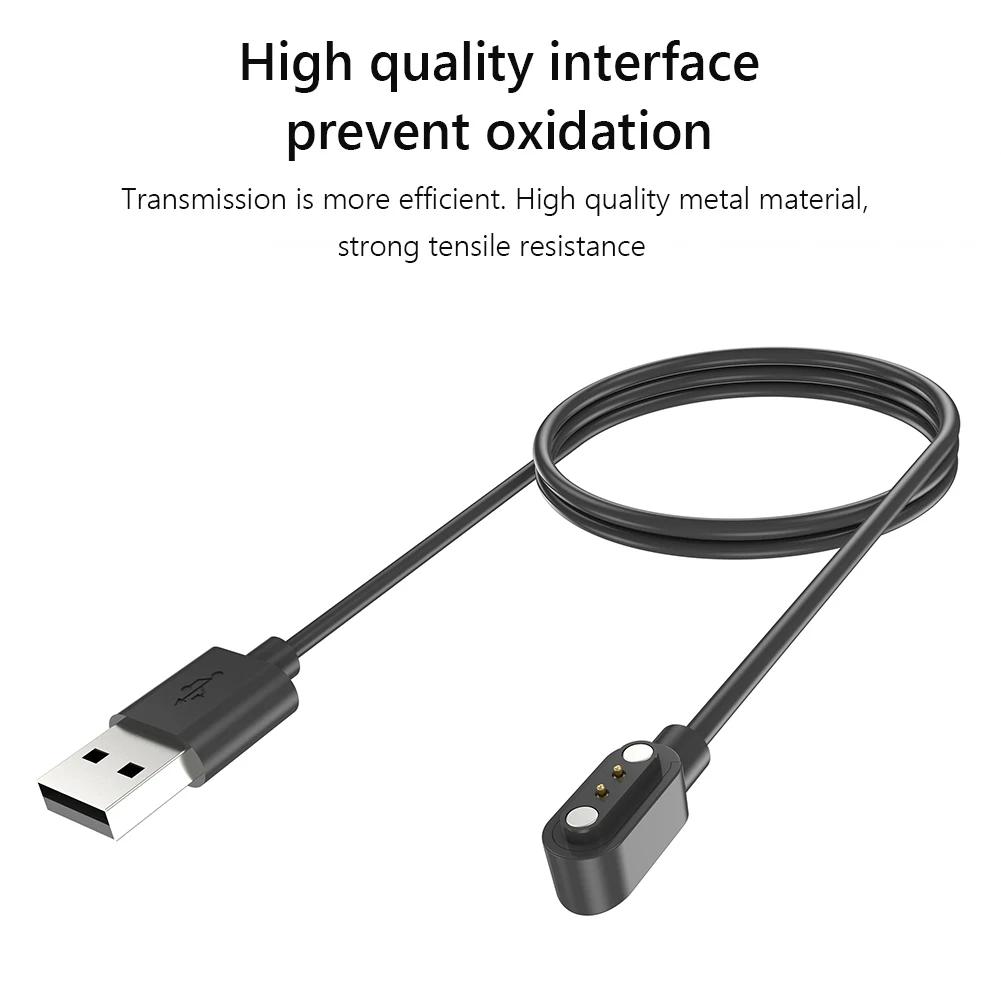 1-5 шт. 100 см USB-зарядное устройство для смарт-часов Kieslect Ks Pro, магнитный зарядный кабель, док-станция, адаптер питания, аксессуары для смарт-часов