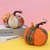 Pumpkin Ornaments Harvest Festival Decorations Props Colorful Fabrics Thanksgiving Scenes Pumpkin Costumes