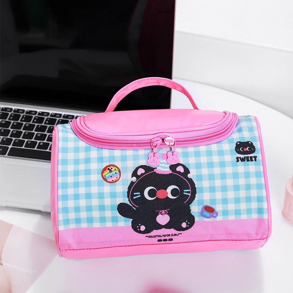 Handheld Handheld Cosmetic  Bag Korean Style Washing Bag Portable Toiletry Bag  Travel Storage Bag