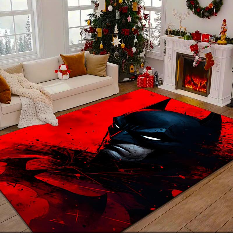 1PC Breaks Through Bat Rug Game Carpet, Floor Mat for Bedroom Living Room Entryway Rug, Home Decor Idea Gift for Christmas birthday