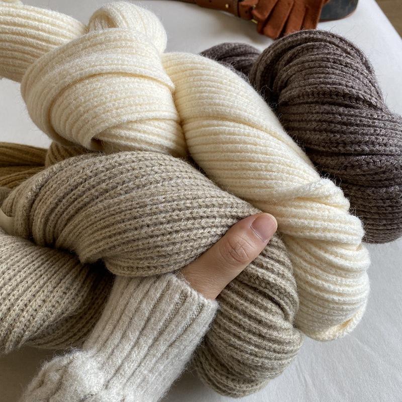 Зимняя женская теплая сумка с имитацией кашемира, утолщенная мягкая шаль с кисточками