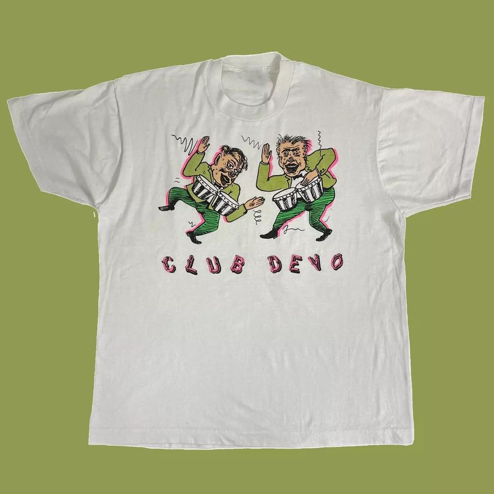 Vintage Devo Club Devo Cotton Unisex S-4XL T-shirt BT207 Unisex T-Shirt