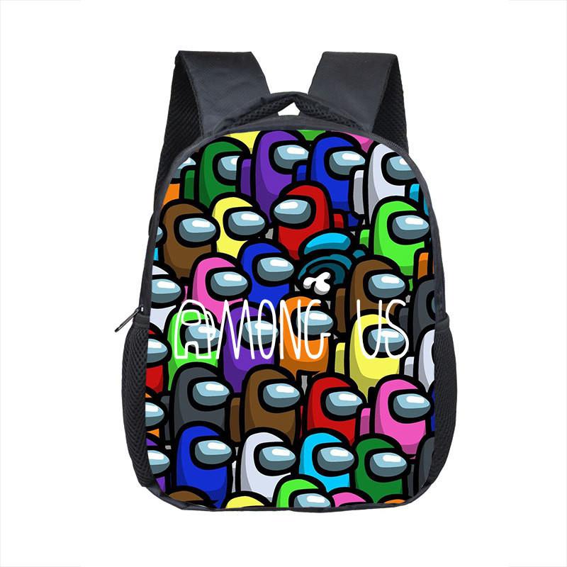 Students Backpack Spaceman Schoolbag Travel Bag Bookbag Shoulderbag