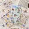 Водонепроницаемые стикеры с персонажами Yue Zhen для дневников и детей - Материал ПЭТ