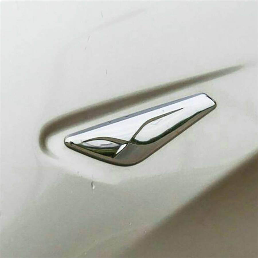 Хромированная накладка переднего левого крыла # 51117338569 Для BMW X3 X4 F25 F26