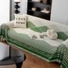 Housses De Canapé Sofa Cover Towel Vintage Houndstooth Cloth Sofa Four Seasons General Sofa Cushion Full Cover Towel Blanket