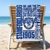 Custom Name Ultrasoft Beach Towel With Chelsea Football Club Themeideal For Pool Camping Diving Perfect Travel Essential Vibrant Beach Towel