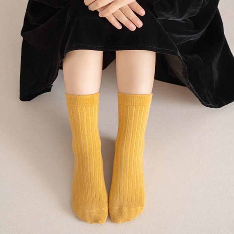 Детские носки Однотонные детские носки средней длины
