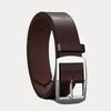 Men's New PU Microfiber Perforated Belt with Needle Buckle, Fashionable and Versatile Women's Casual Belt