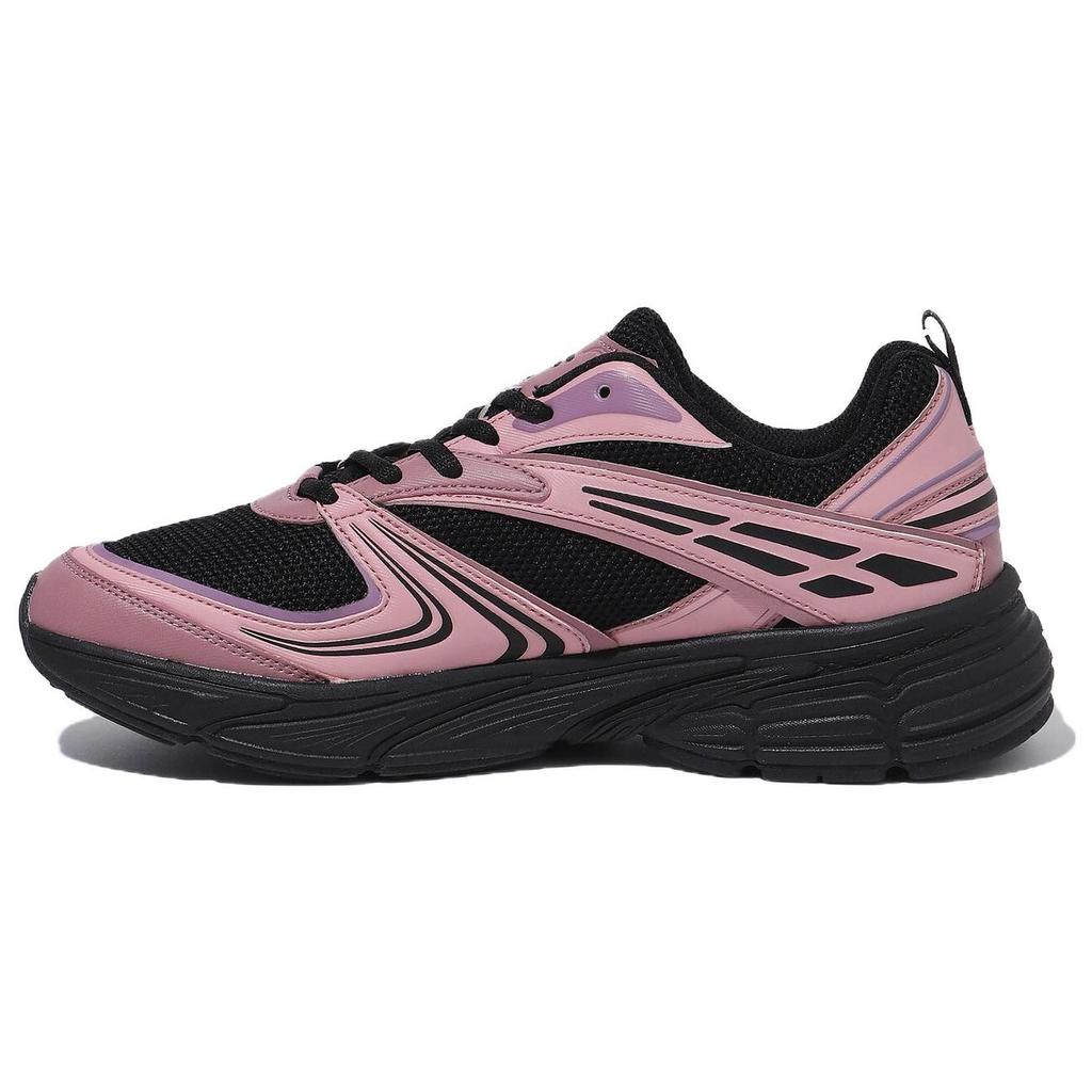 Fila Interrun Comfortable Trendy Low-Top Casual Shoes Women Sneakers Black Pink 1RM02699F_651