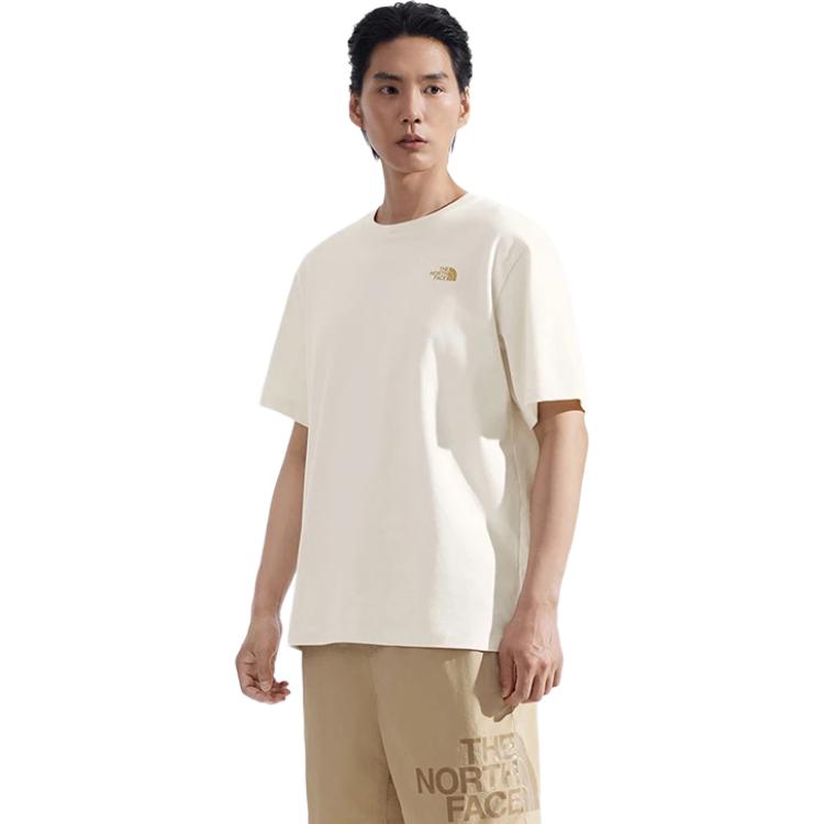 THE NORTH FACE Urban Exploration SS25 T Shirt Unisex Dune White NF0A8DBZ-QLI