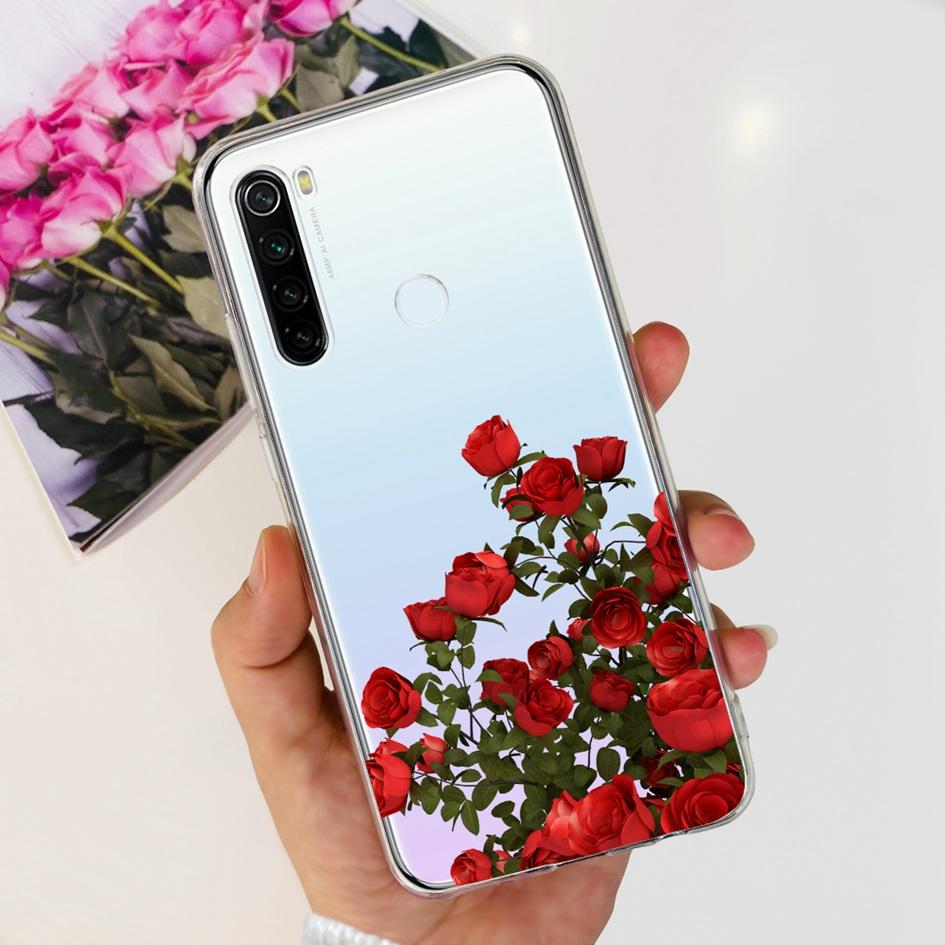 Для Xiaomi Redmi Note 8 Чехол Милый Мультяшный Мягкий Силиконовый Чехлы Для Телефона Для Xiaomi Redmi Note 8T 8 t Чехол На Redmi Note8 Задняя Крышка
