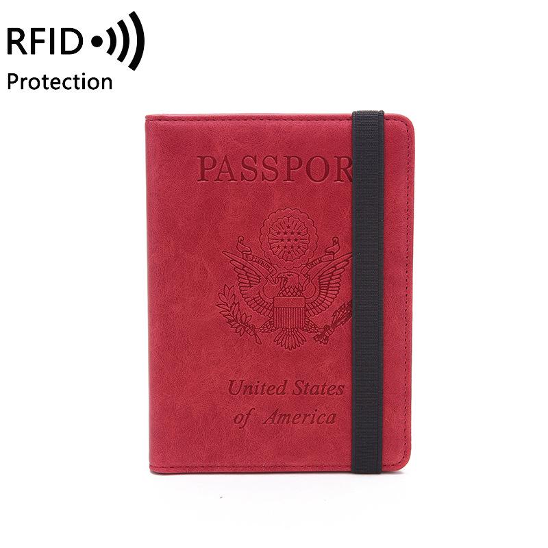 Держатель для RFID-паспорта: Многофункциональный кошелек для путешествий для защиты билетов, карт и документов