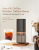 Portable Electric Coffee Grinder Coffee Maker Stainless Steel Whole Bean for Outdoor Drip Coffee Reusable Espresso Capsule