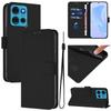 For Motorola Moto G75 5G Case Solid Color Wallet Leather Phone Cover with Strap