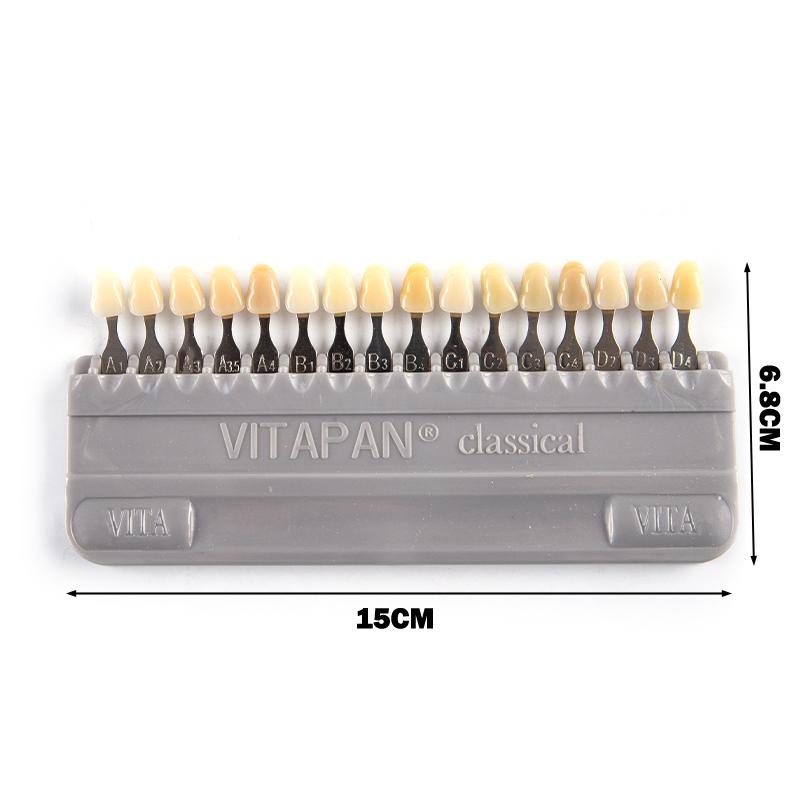 Tooth Whitening Products Guide Tooth Model Colorimetric Plate Tooth Shape Design Dental Color Scale