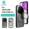 For Vivo X300 Pro Phone Case Nillkin CamShield Prop Magnetic Clear Version Hard PC+TPU Shell Shockproof Back Cover