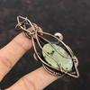 Подвеска из океанической яшмы, обернутая медной проволокой, дизайнерское ювелирное изделие, подвеска с драгоценным камнем, подвеска ручной работы, подарок для мамы, украшение из медной проволоки