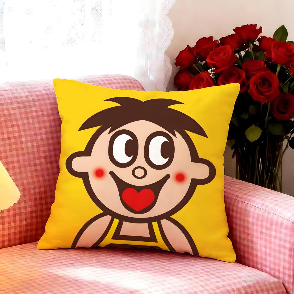 Famous Brand WWant Want Cushion Cover Premium Soft Pillowcase SkinFriendly Breathable MultiPurpose for Home Office Travel