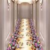 European Style Long Corridor Carpet Runner for Hotel Aisle Stairway Area Rug Lobby Entryway Floor Mats Wedding