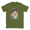 SSeyyed Ali KKhamenei  TShirt Beach T Shirts Adult Pure Cotton Crew Neck Oversize Top Tees ShortSleeved Streetwear Tops