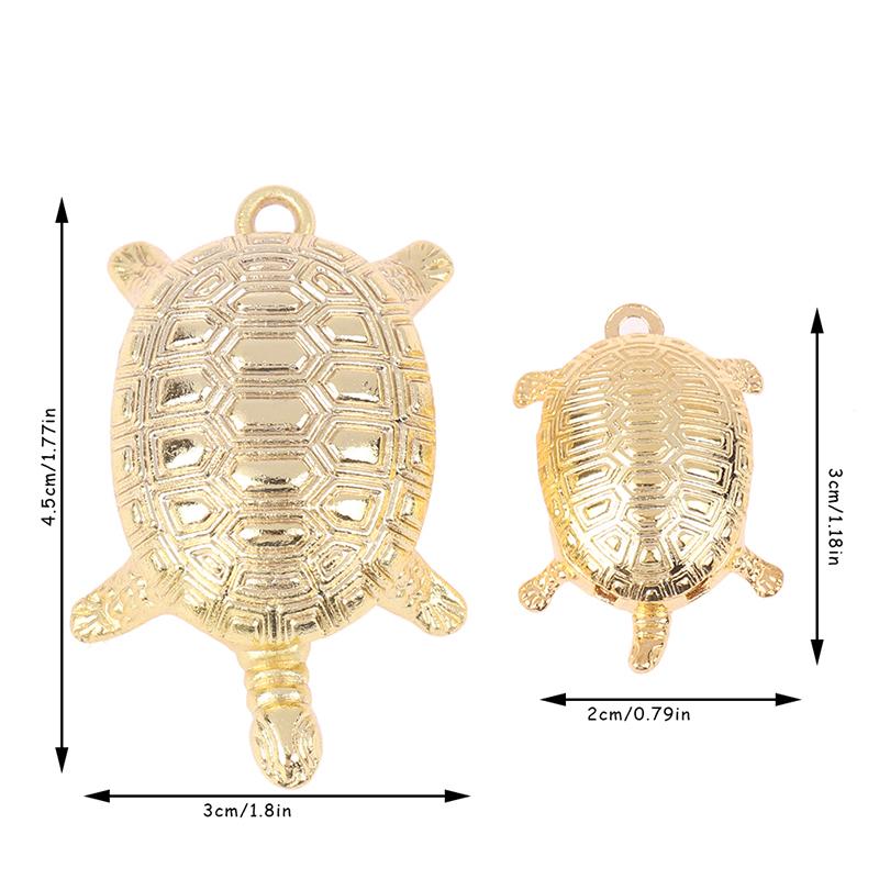 1 шт. японский кулон в виде черепахи с деньгами, маленькие золотые украшения в виде черепахи, охраняющие молитву, удачу, богатство, украшение дома, подарок
