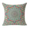 Luxurious Resistant Scatter Waist Throw Pillow Case With Timeless Geometric Design