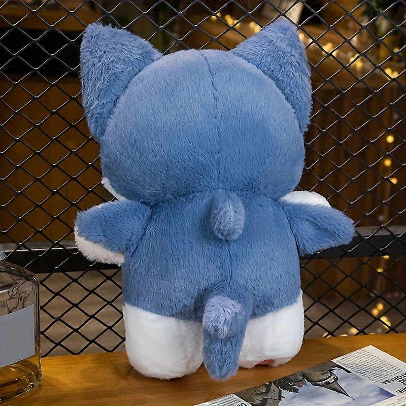 Cute and cute shark cat pillow plush toy doll shark cat doll girl sleeping comfort doll doll