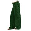 2024 New Womens Casual Solid Color Plus Size Women High Waist Long Pants Fashion and Versatile Loose With Pockets For Working