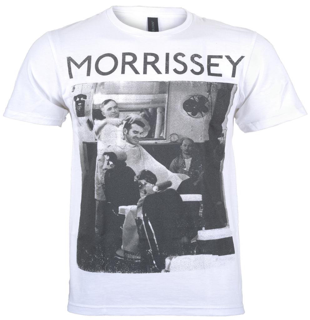 Футболка Morrissey Парикмахерская Официальная Новая Белая