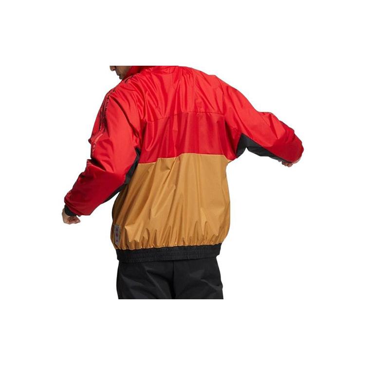 adidas Куртки Мужские Красный Стойка Умеренный Другое HI3284