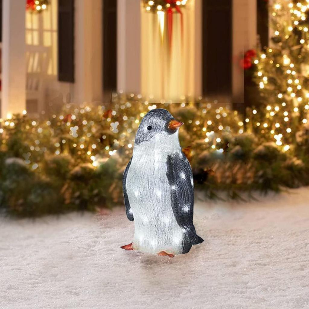 Подсветка с шарфом Праздничные украшения Светодиодные рождественские уличные украшения с огнями