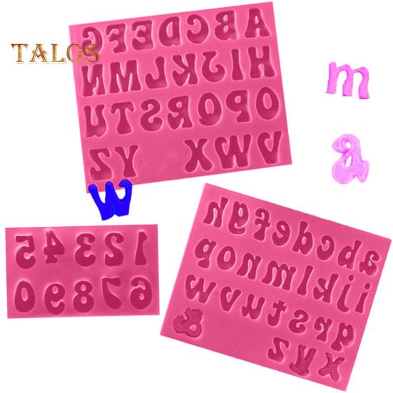 Форма для торта, легкосъемные инструменты для выпечки, гибкая, удобная, с большой буквой алфавита, помадка, шоколадная силиконовая форма, кухонные принадлежности