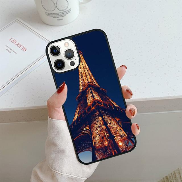 Чехол для телефона London Eye Eiffel Tower Big Ben Для iPhone 17 Air 14 15 16 13 12 Чехол Для Apple Pro Max 6S Plus