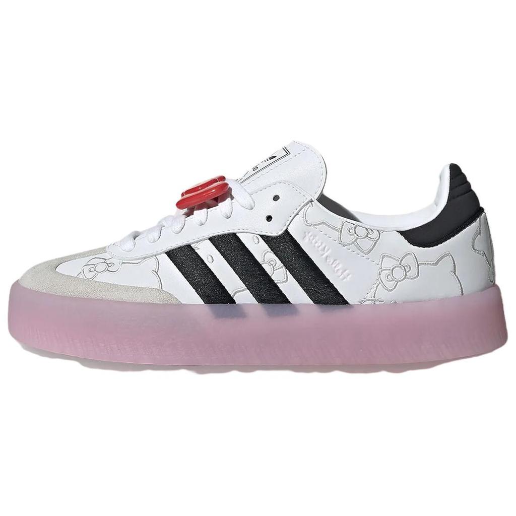adidas Hello Kitty X Adidas Женские кроссовки Sambae 'Белый Черный Прозрачно-розовый' IG4450