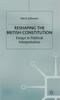 Книга Reshaping the British Constitution : Essays In Political Interpretation