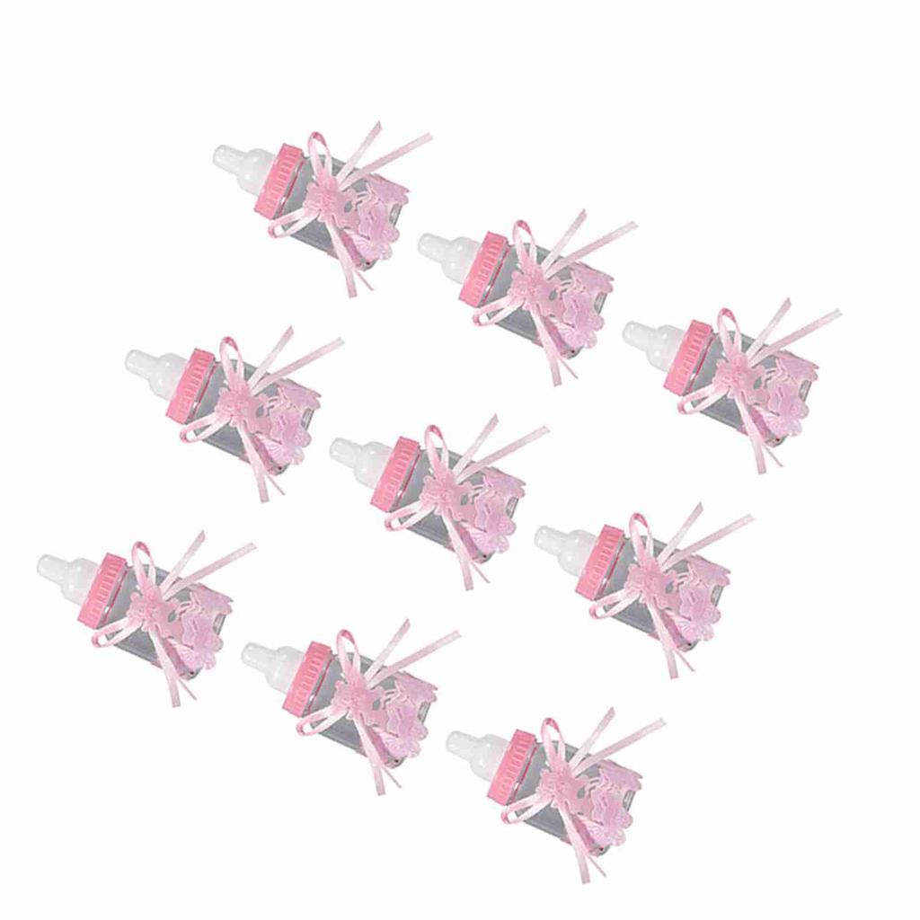 12 шт. Конфетные шоколадные бутылочки в коробке для девочки, мальчика, для вечеринки Baby Shower, сувениры, подарки, украшения