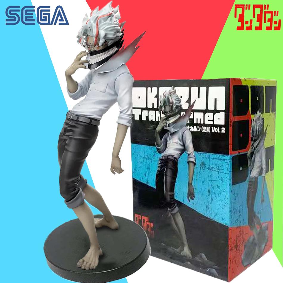 В наличии Оригинальная аниме-фигурка SEGA DAN DA DAN Luminasta ТВ Окарун (Преобразованный) Игрушки Фигурки Коллекционная Кукла Подарки 17см
